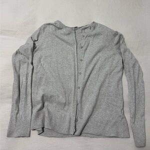 GAP Light Gray Knit Cardigan